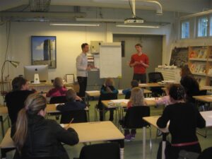 Koomiksitöötuba viivad läbi Petri Koikkalainen ja Joonas Sildre 