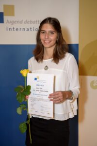 2015. aasta võistluse võitja Anna Ryan Riias. Foto: Kaspars Garda