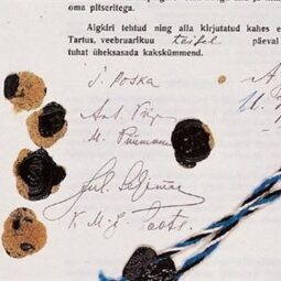 Tartu rahu allkirjad, 2. veebruar 1920.