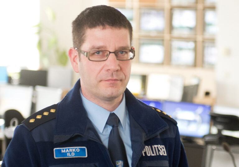 Politsei- ja piirivalveameti valmisoleku ja reageerimise büroo juhtivkorrakaitseametnik Marko Ild. Foto: Mihkel Maripuu / Postimees / Scanpix
