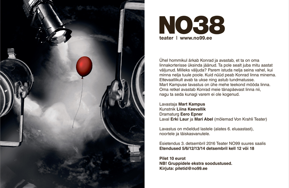 Teater NO99 tekitab küsimusi, et käivitada fantaasia
