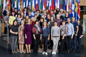 Põlva õpetajad Kaja Kallasega.