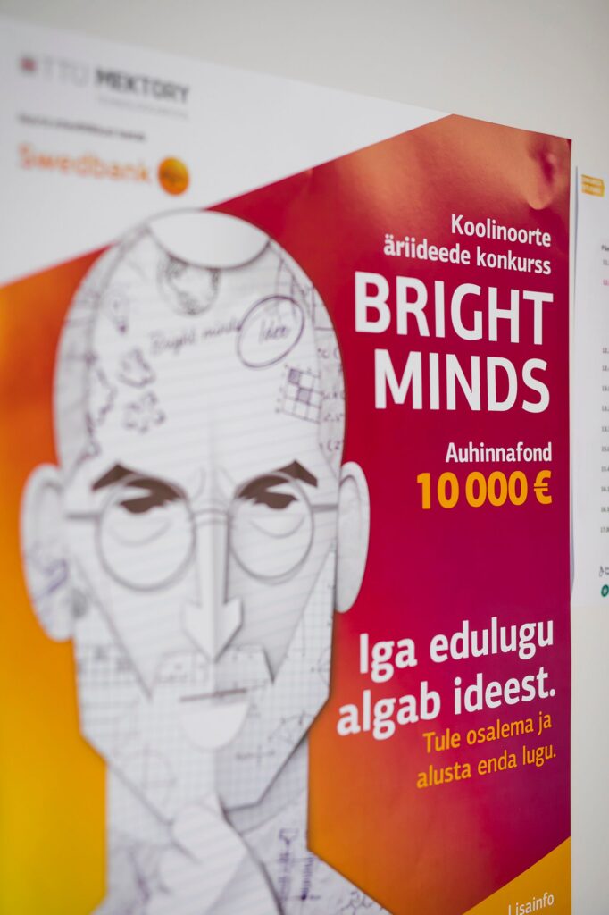 Koolinoorte äriideede konkurss Bright Minds toob ettevõtluse noortele lähemale