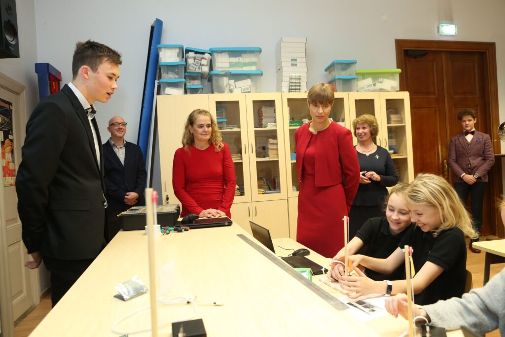 ﻿Tallinna reaalkooli külastas Kanada kindralkuberner Julie Payette