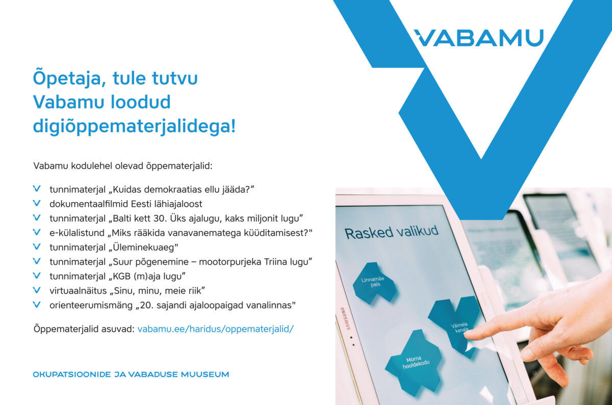 Uued digiõppematerjalid aitavad koroonaaja üle elada