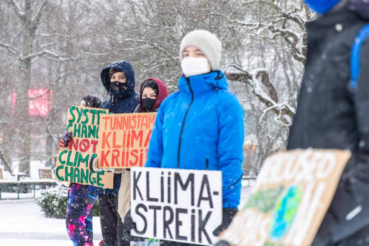 Miks lähevad õpilased kliimastreigile?