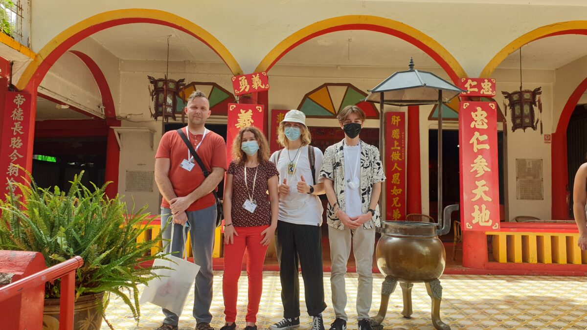 Kaks Pärnu kooli tegid projektitööd koos kauge saare õpilastega 