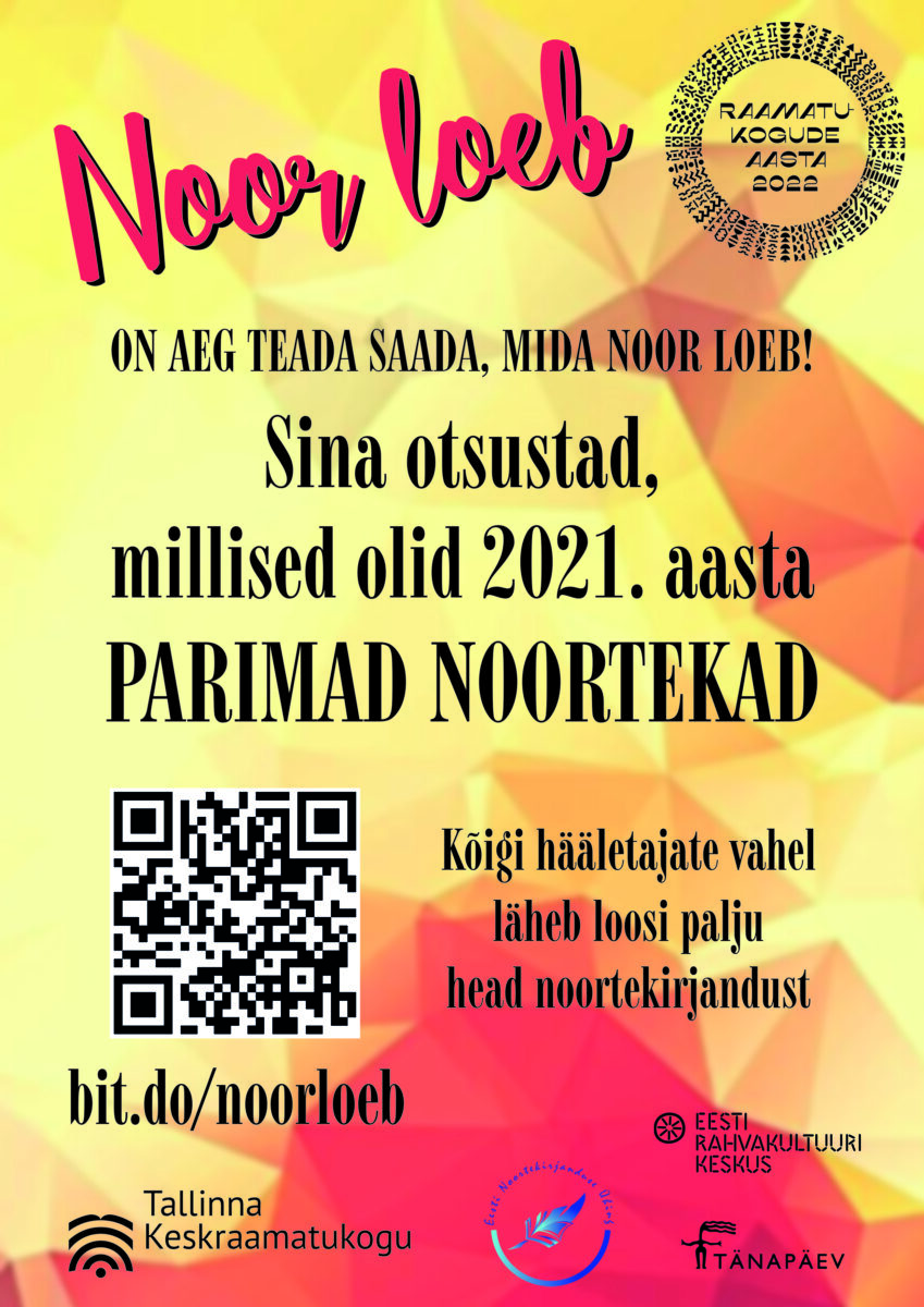 Millised 2021. aastal ilmunud noorteromaanid on parimad? Noored, avaldage arvamust!
