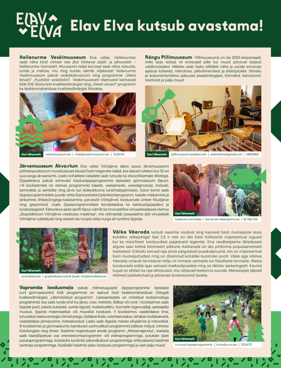 Elav Elva kutsub avastama