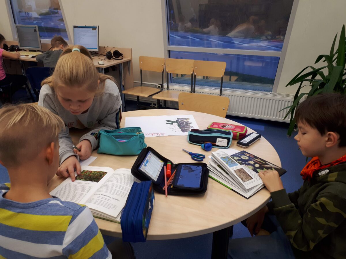 Õpilane õpetab klassikaaslast