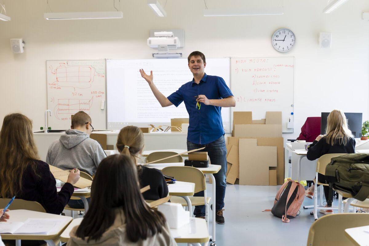 Füüsikatunnis olgu elu ja lõbu