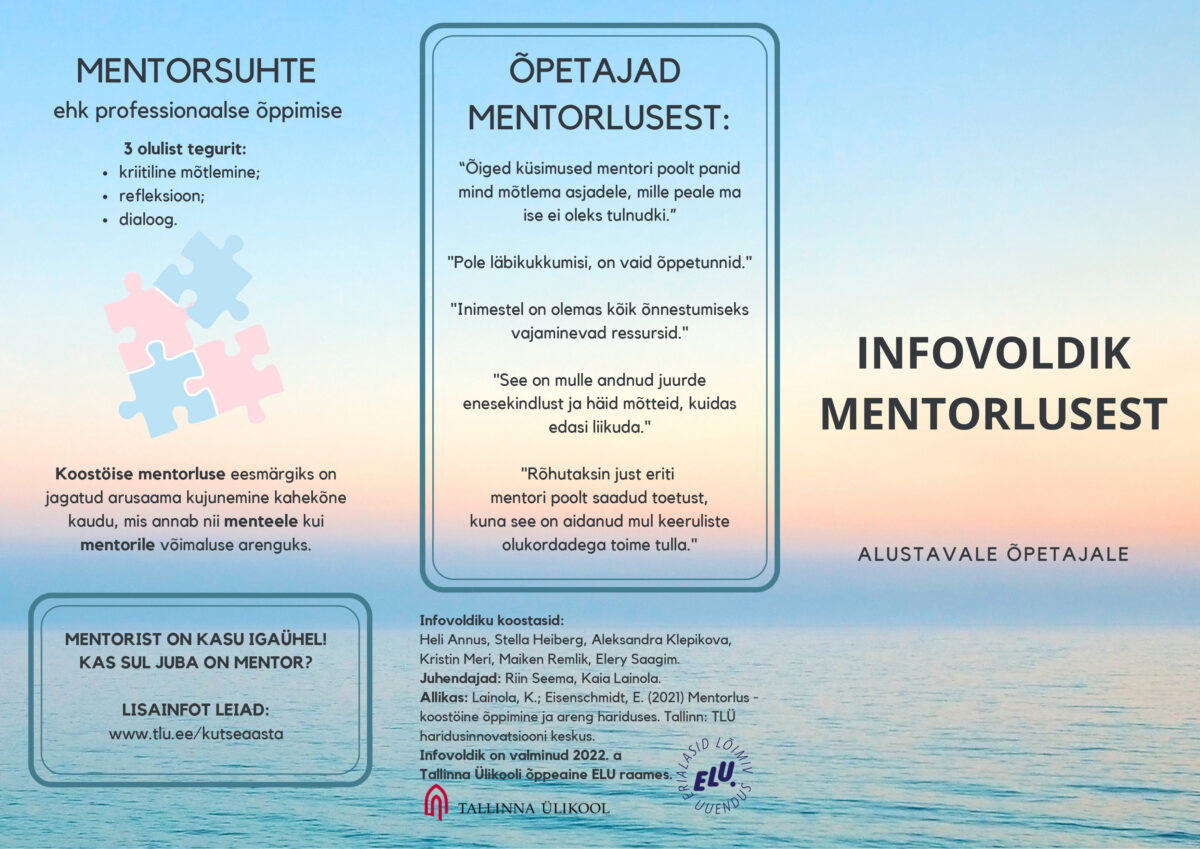 Mis on mentori hind?