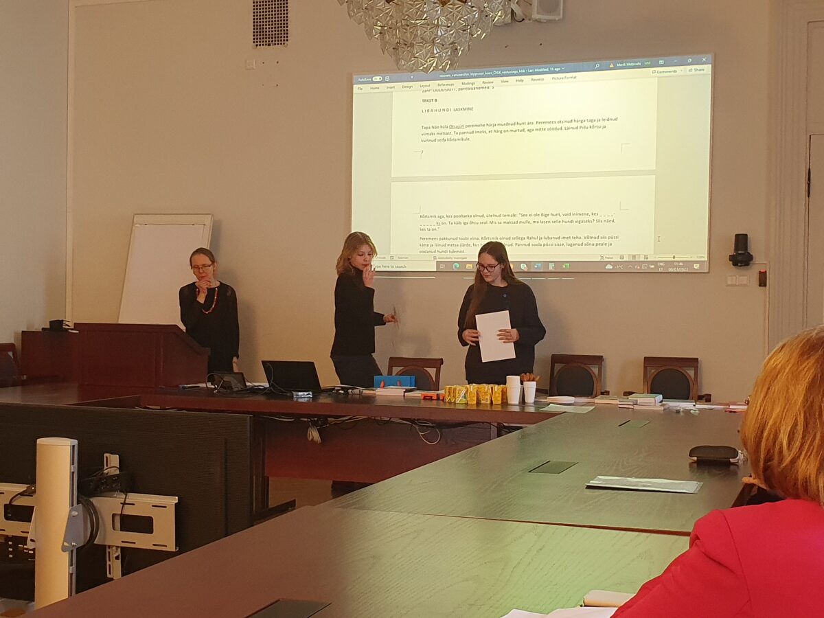 Tartus toimus üle nelja aasta taas üleriigiline rahvaluuleolümpiaad