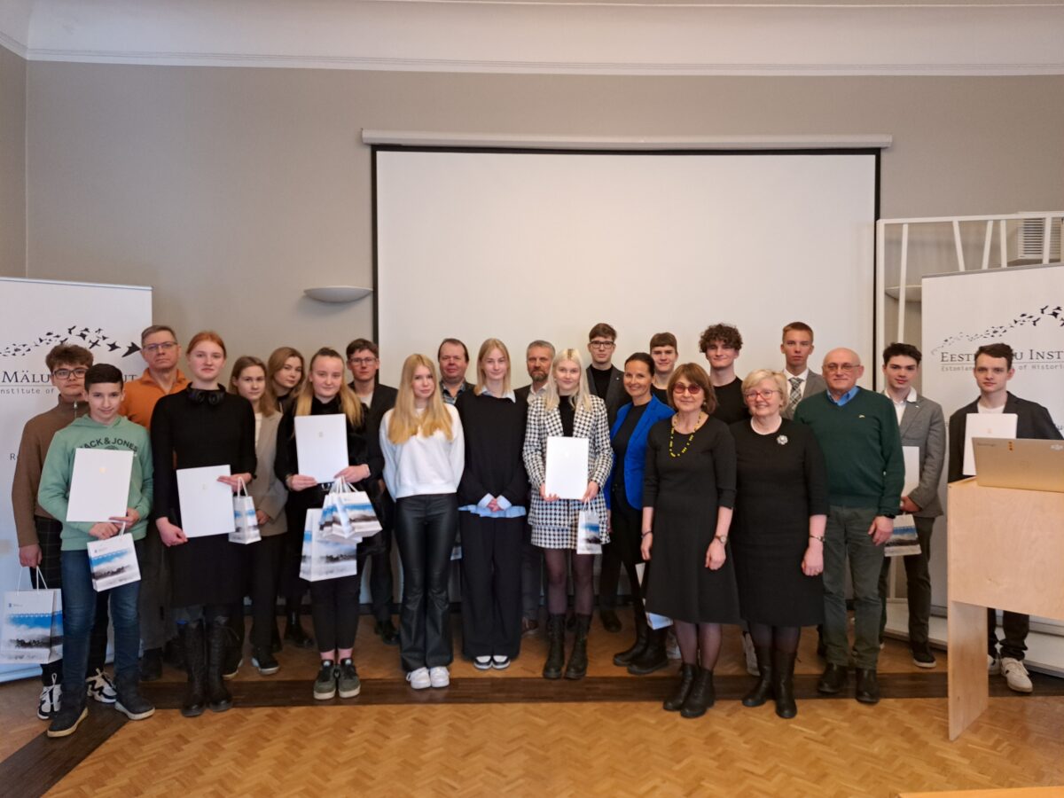 Õpilased koostasid holokausti teemal õppematerjale