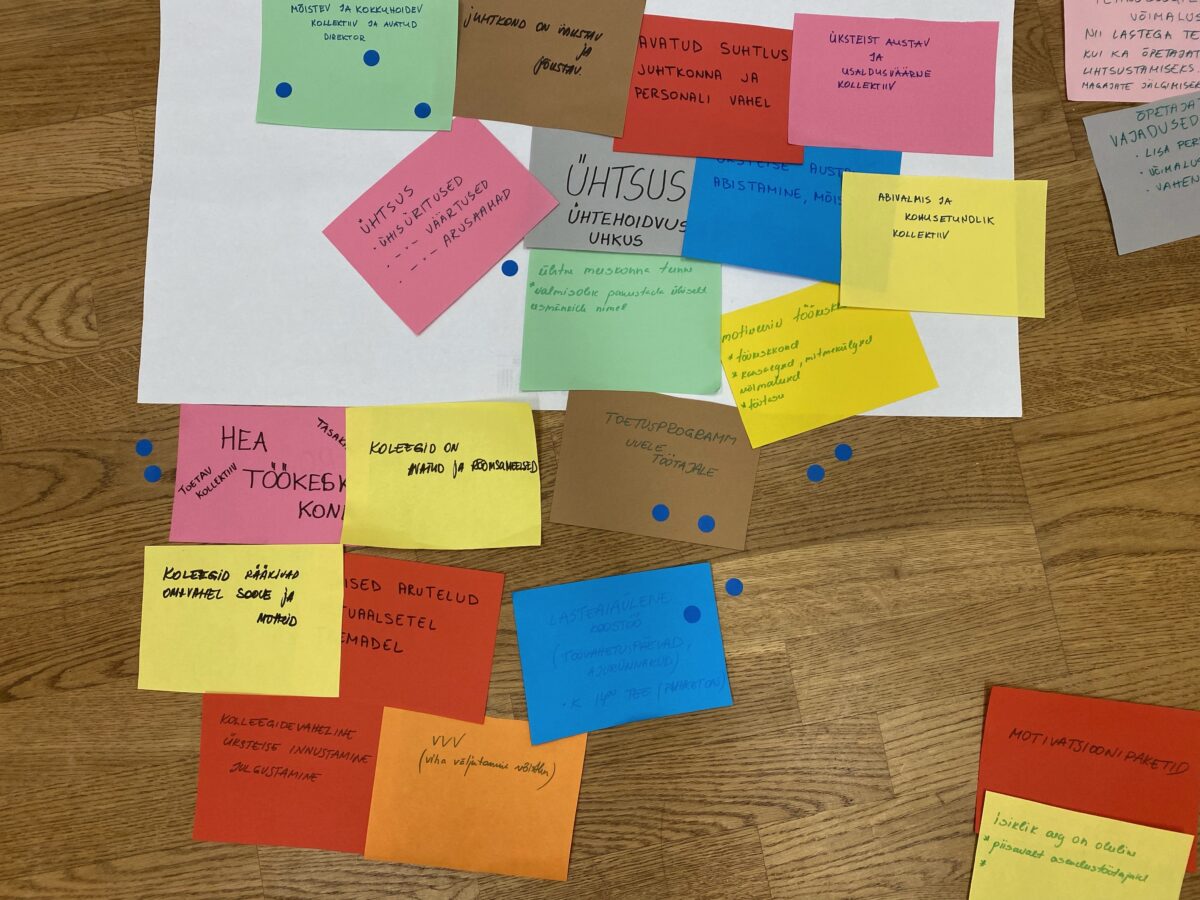 Millist kasu on meie lasteaed saanud supervisioonist?