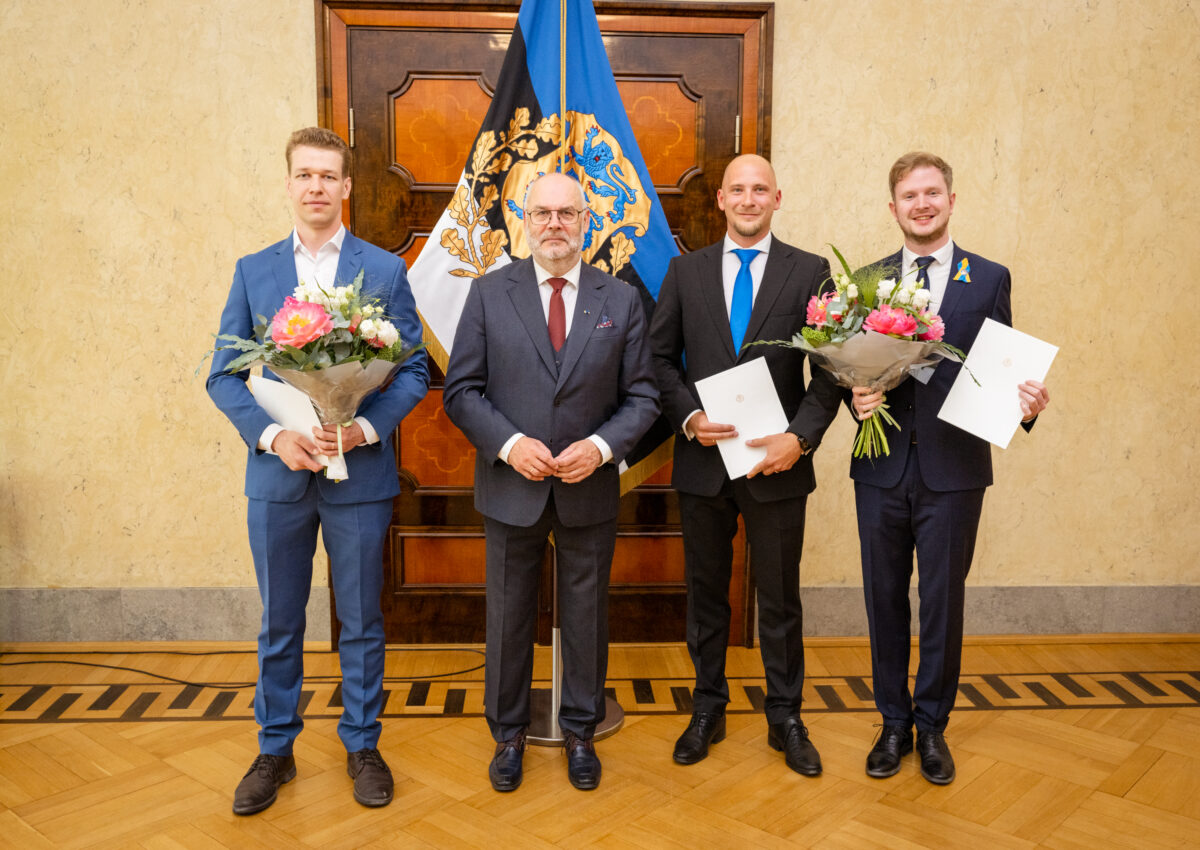 President tunnustas kolme noort teadlast 
