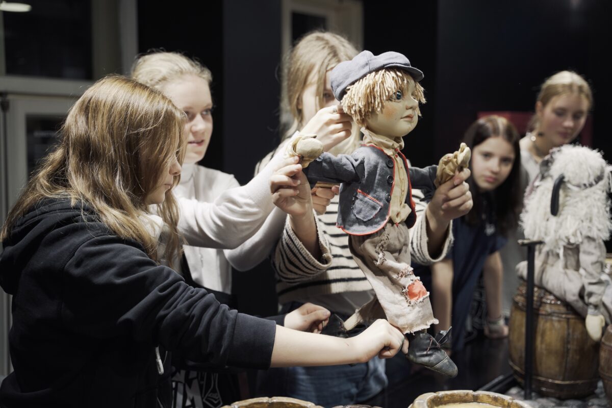 Nukuteatrimuuseumis täieneb teadmistepagas mängides