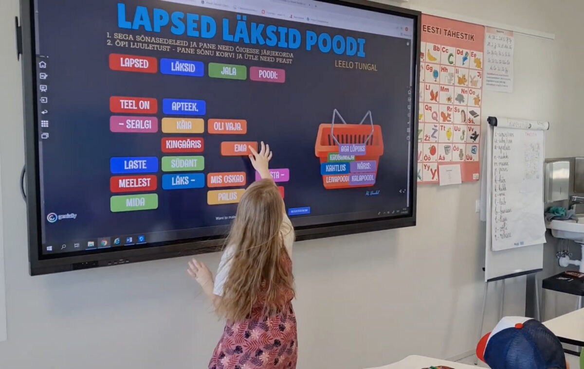 Eestikeelse õpetajana venekeelses koolis