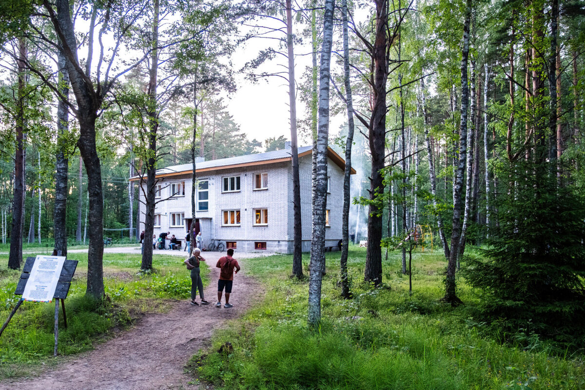 Päev vana aja talulapse viiskudes