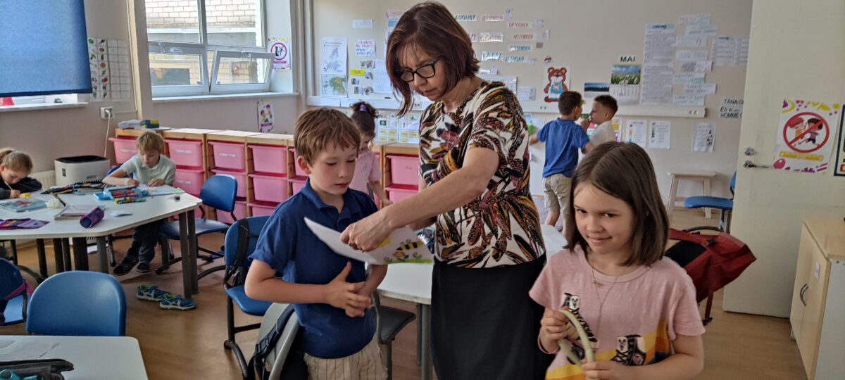 Esimene klass, kus pooled õpilased on vene kodukeelega