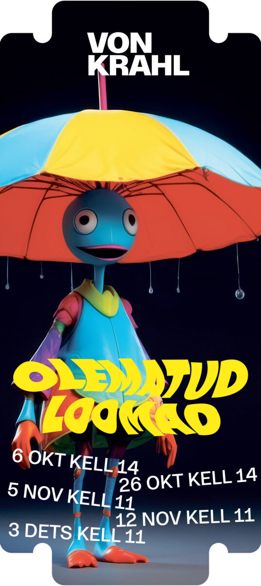 Von Krahli Teater ootab lapsi audiovisuaalsele loeng-etendusele