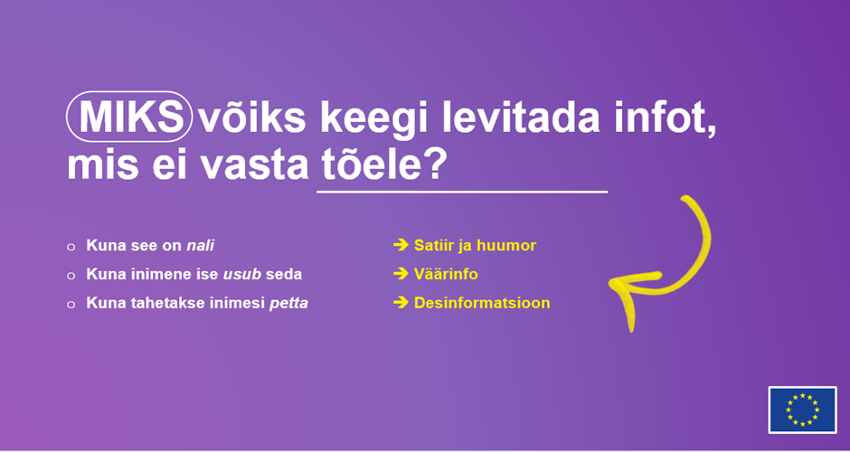 Desinformatsioon on kasvav oht