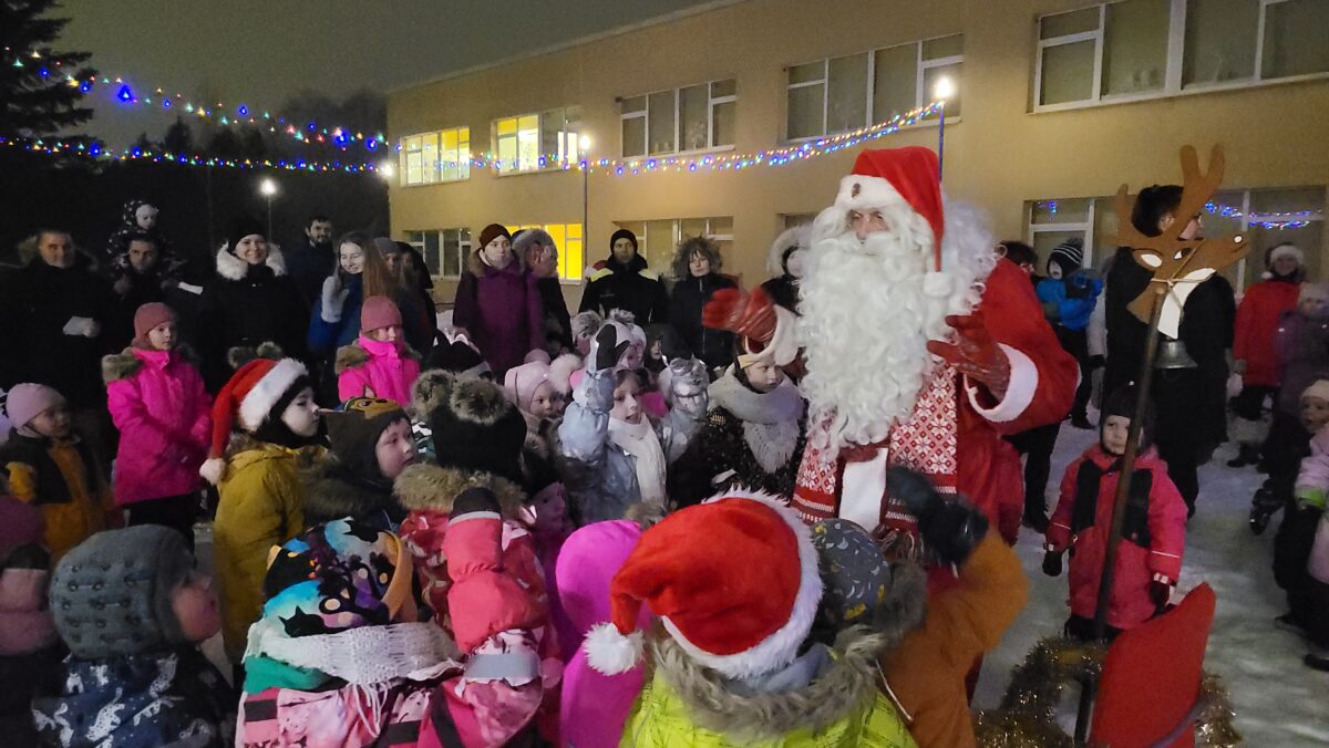 Lasteaedades on mõnus jõulumeeleolu