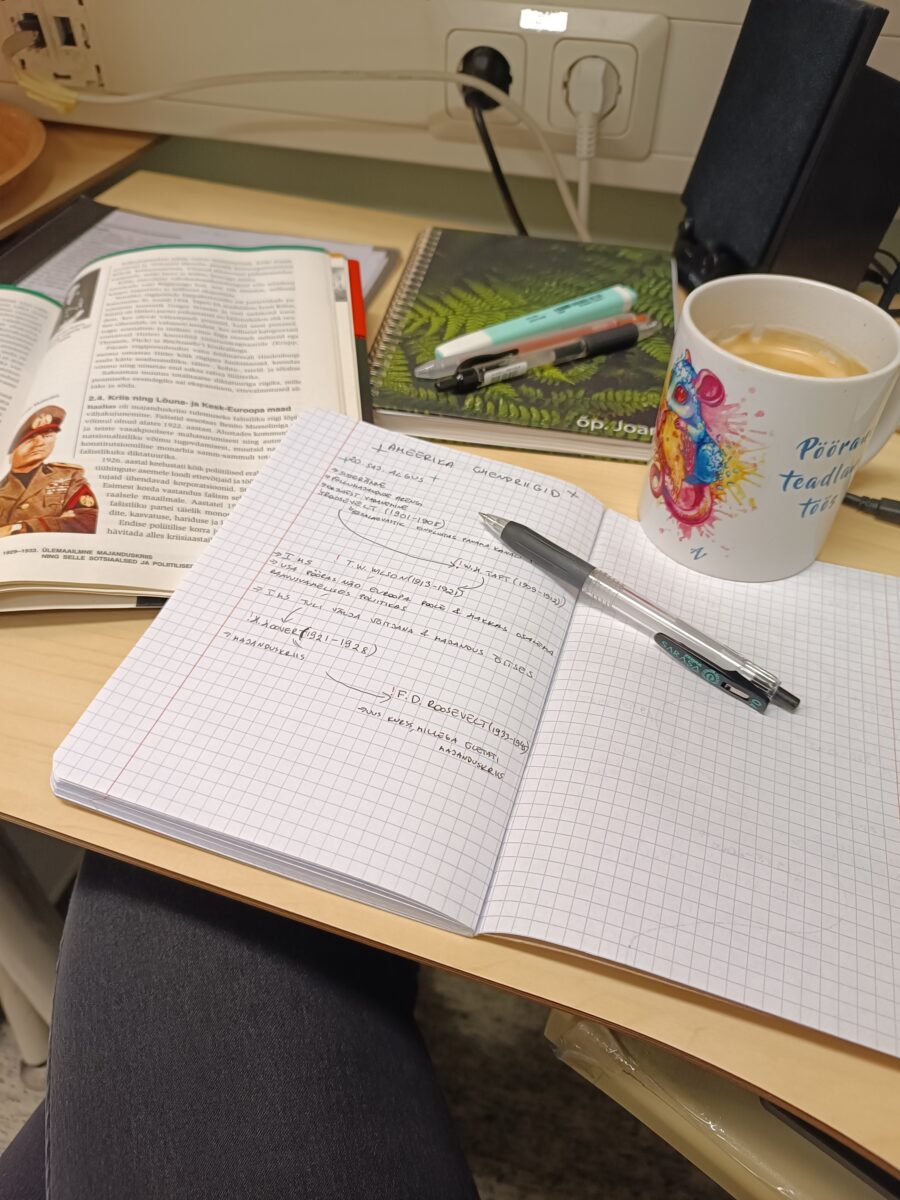 Keemiaõpetajast sai õpilane