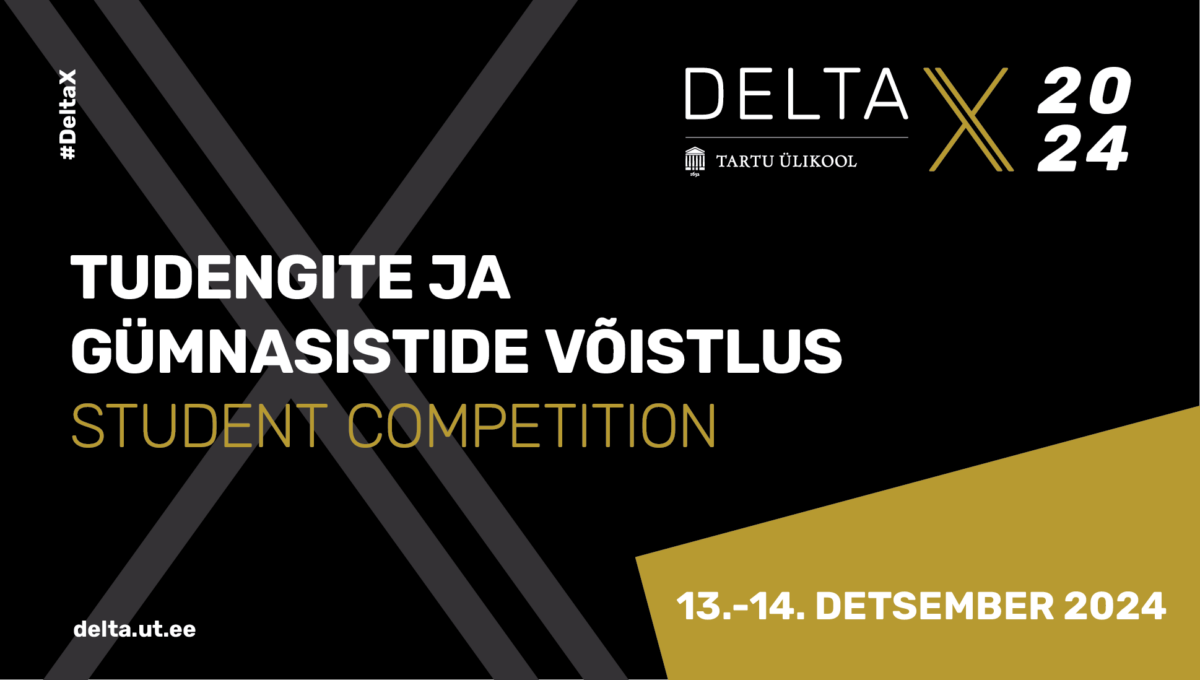 Delta X kutsub osalema!