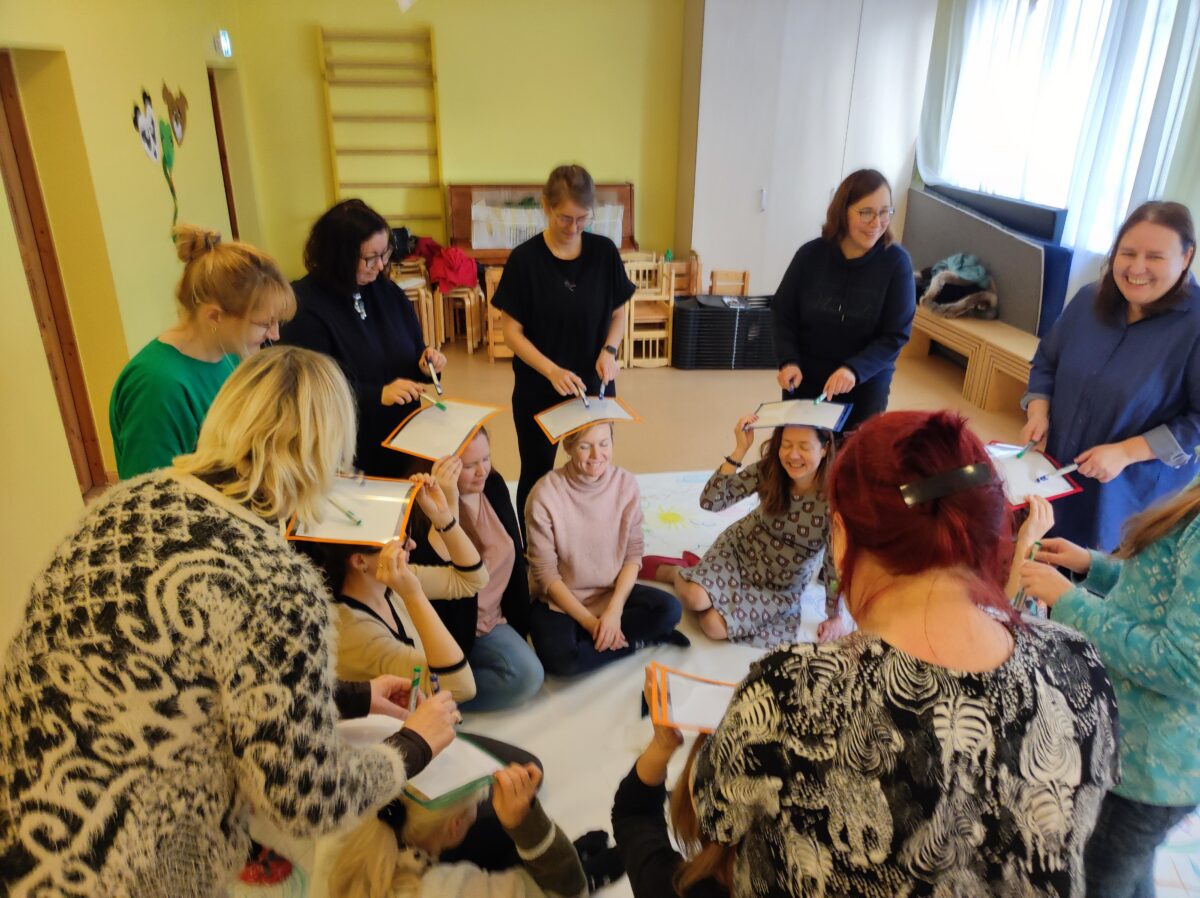 Päikesejänku lasteaias käib eksimine ja uuesti proovimine õppeprotsessi juurde