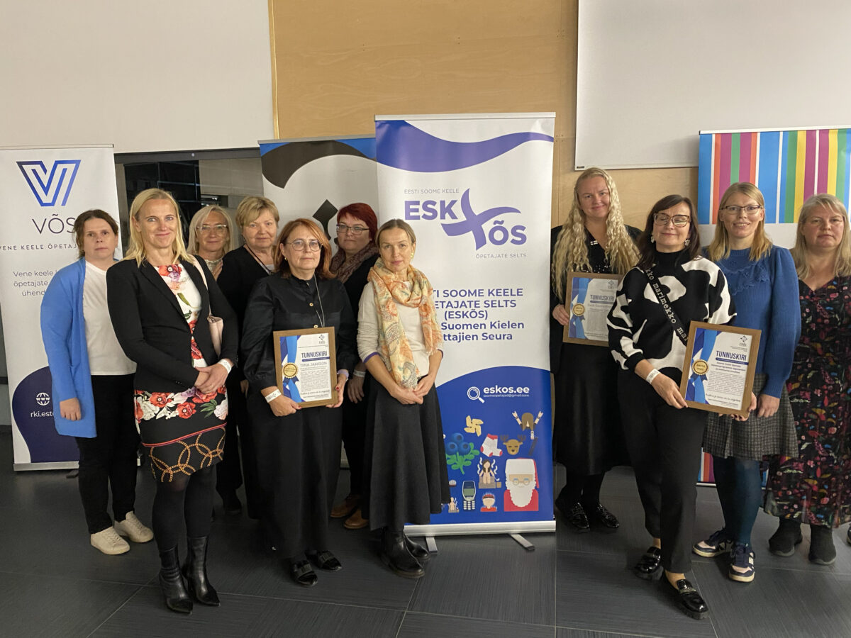 Eesti Võõrkeeleõpetajate Liit tänab ja tunnustab