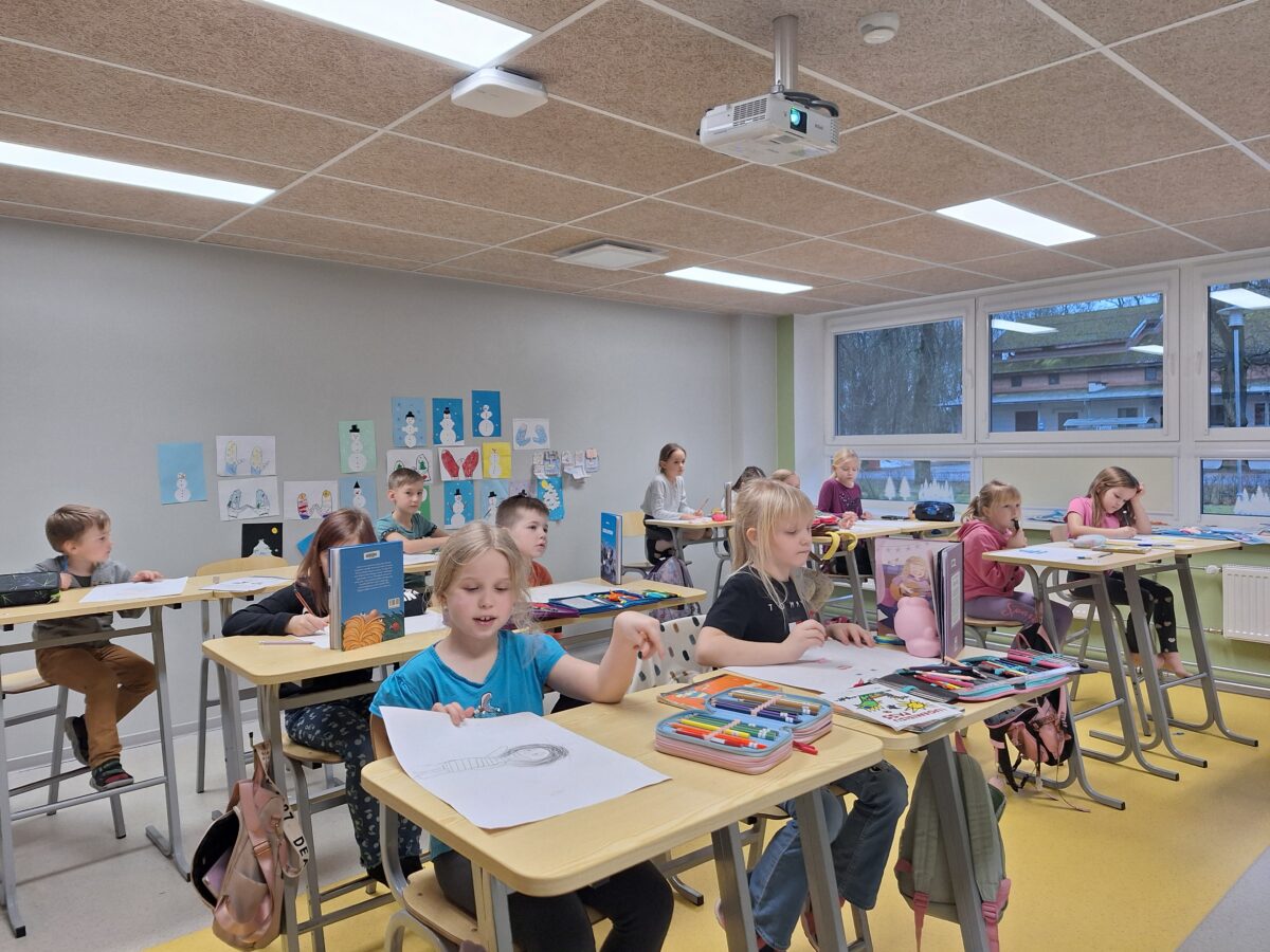 Rannu koolis tähistati eesti kirjanduse päeva ja eesti raamatu aasta algust