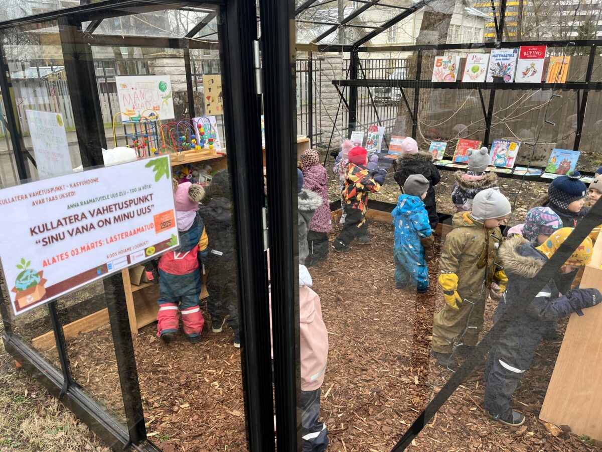 Kasvuhoonest sai vahetuspunkt „Sinu vana on minu uus“