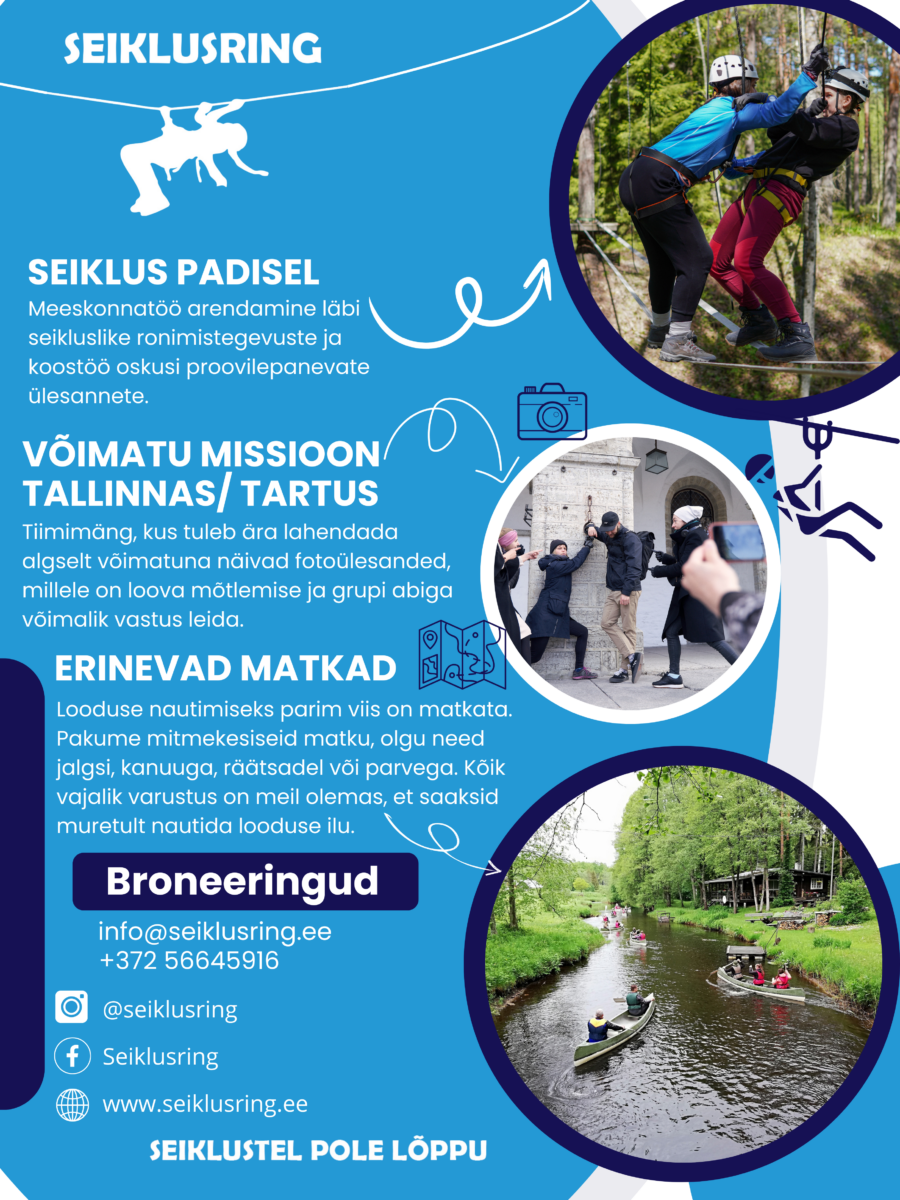 Tule meiega seiklema!