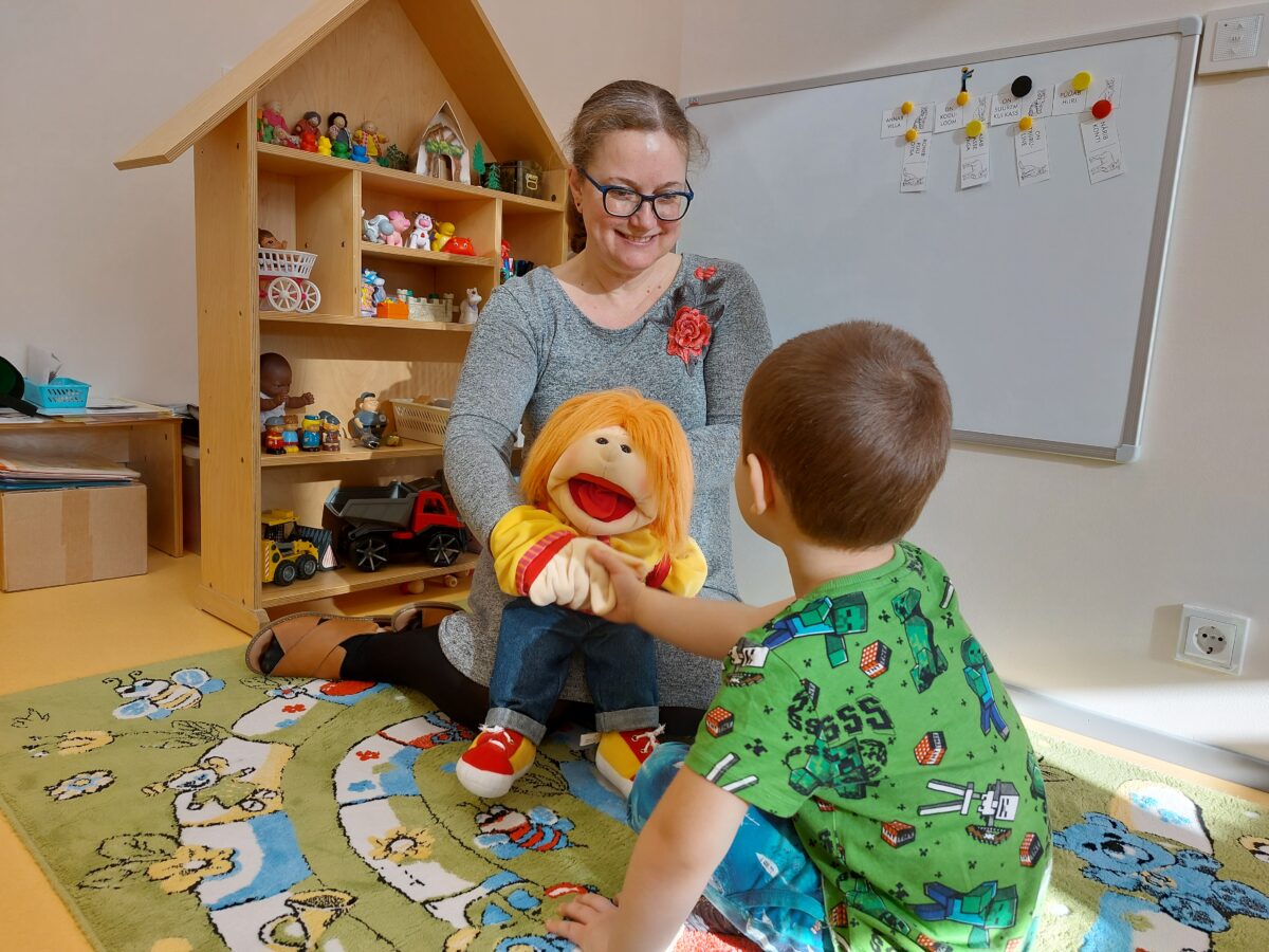 Lapse kõne ja suhtlemisoskus arenevad üksnes suheldes