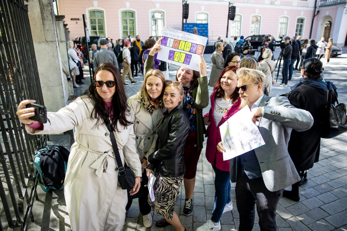 Õpetajate hääl kaikus jälle mäe peal