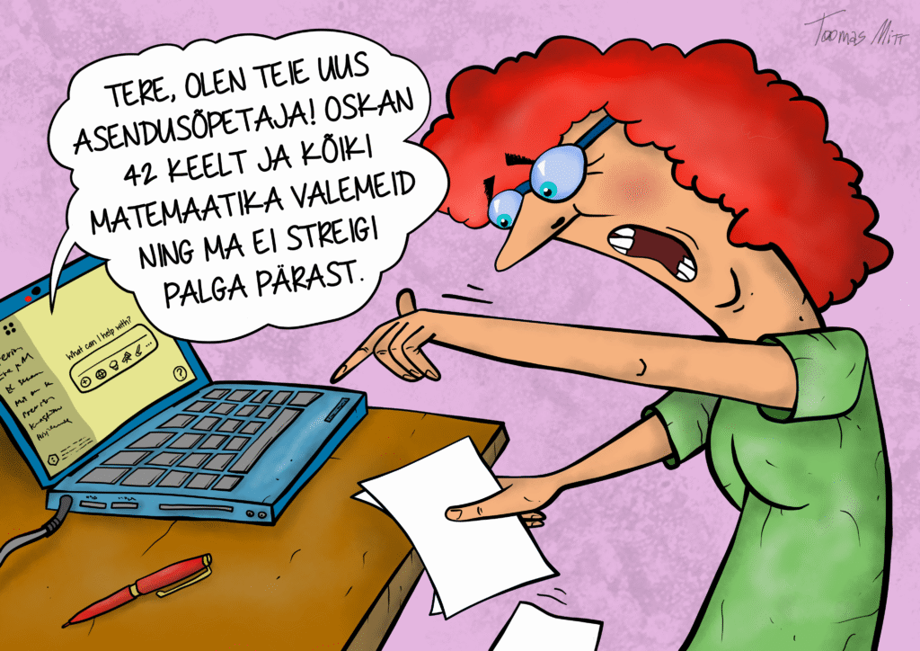 Võrumaa õpetajad asusid TI-tiigrit taltsutama