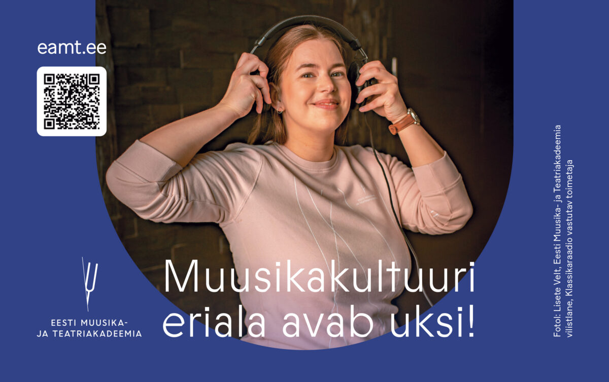 Muusikakultuuri eriala – kõigile, kes soovivad siduda elu muusikaga