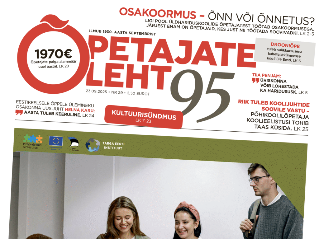 Õpetajate Leht 23. septembril