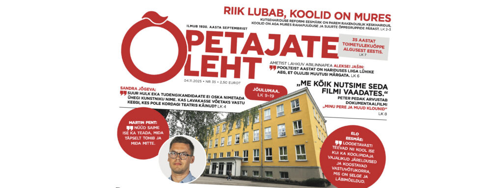 Õpetajate Leht 4. novembril