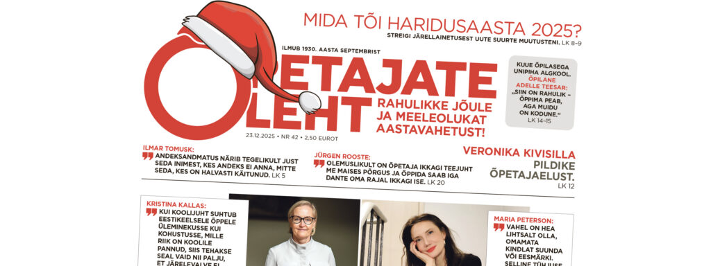 &Otilde;petajate Leht 23. detsembril