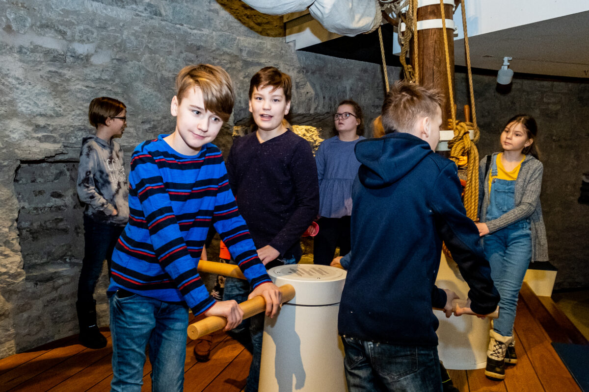 Iseseisvalt õppekäigule Eesti meremuuseumisse