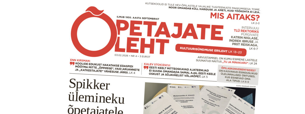 &Otilde;petajate Leht 3. veebruaril