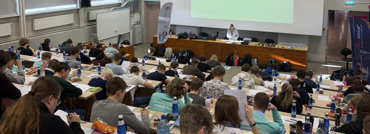 TalTechi koolimatemaatika olümpiaad pakub gümnasistidele rakenduslikku väljakutset