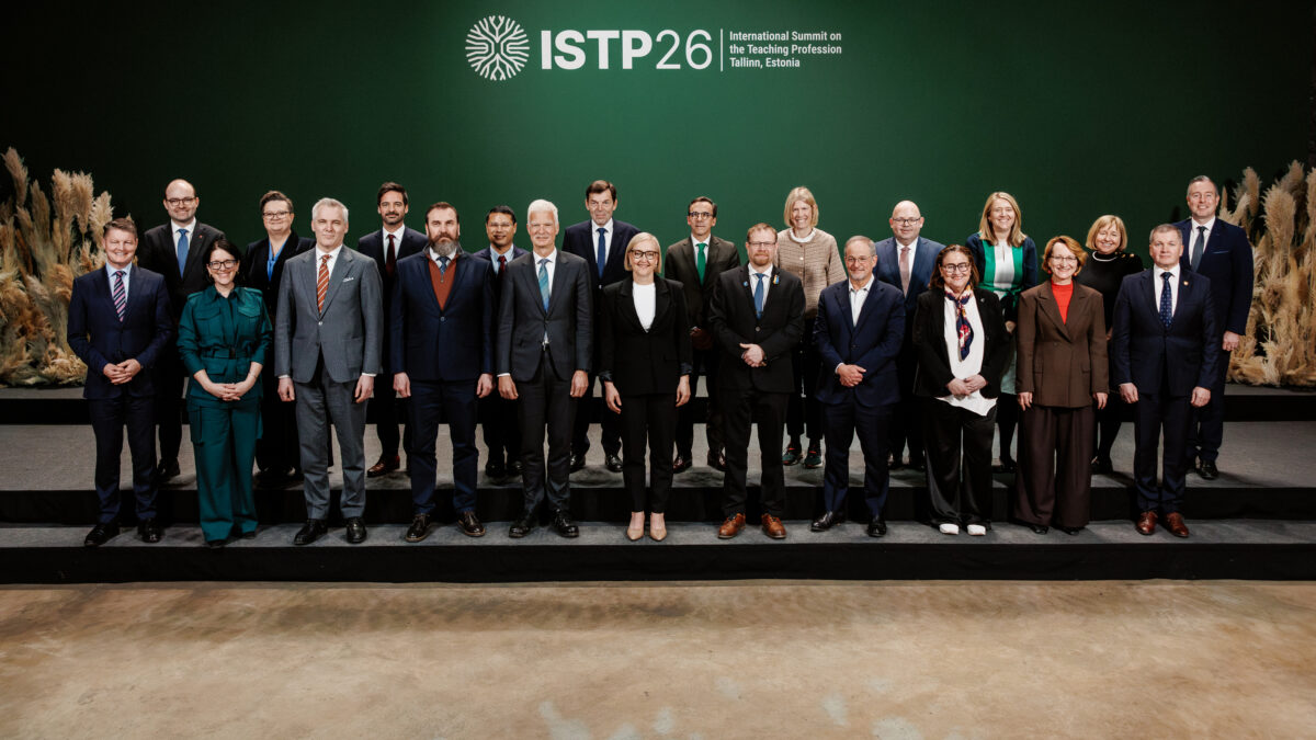 Tippkohtumine Tallinnas: õpetaja jääb hariduse keskmesse ka tehisaru ajastul