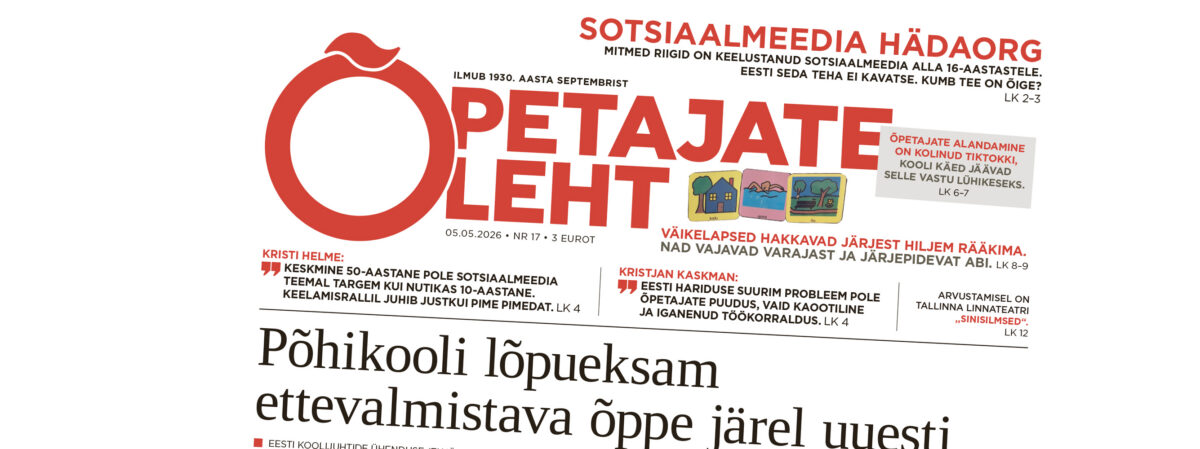 &Otilde;petajate Leht 5. mail