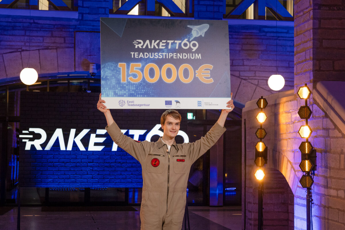 &bdquo;Rakett69&ldquo; 16. hooaja v&otilde;itis Tartu &uuml;likooli tudeng Madis Roosma   