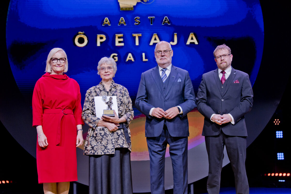 Selgusid aasta õpetaja konkursi võitjad ja elutööpreemia laureaat